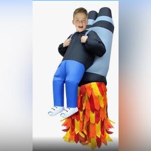 Halloween inflatable rocket costume